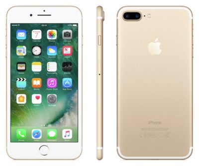 Sim Free iPhone 7 Plus 256GB Mobile Phone - Gold.